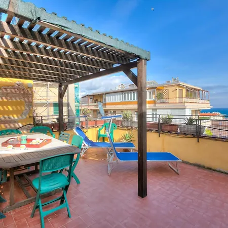 Ca Moretto Sea-view Terrace Flat In - Happy 아파트 *